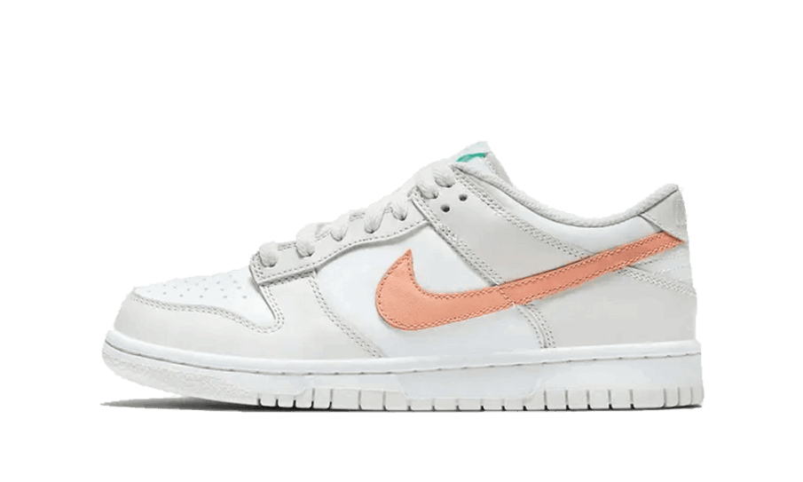 Nike Dunk Lav Hvid Knogle Fersken Aqua (gs) Restock