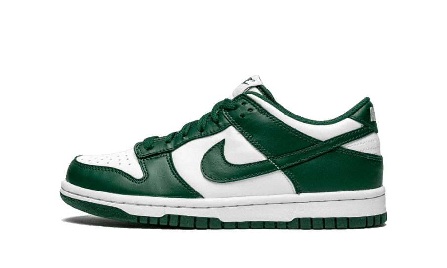 Genopfyld Nike Dunk Low Michigan State Green (gs)