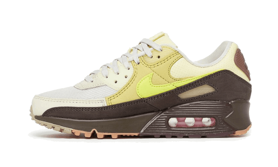 Genopfyld Nike Air Max 90 Cubansk Link Fløjl Brun (w)