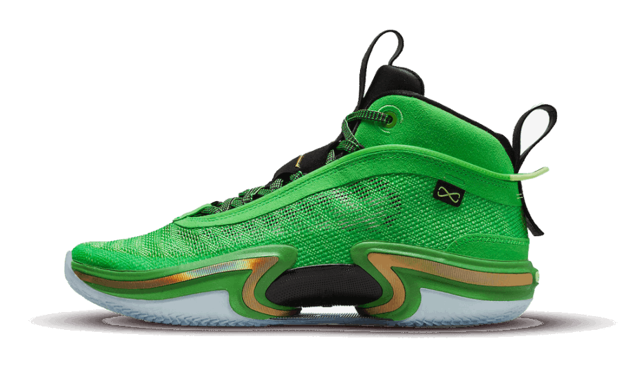 Genopfyld Air Jordan 36 Grøn Gnist