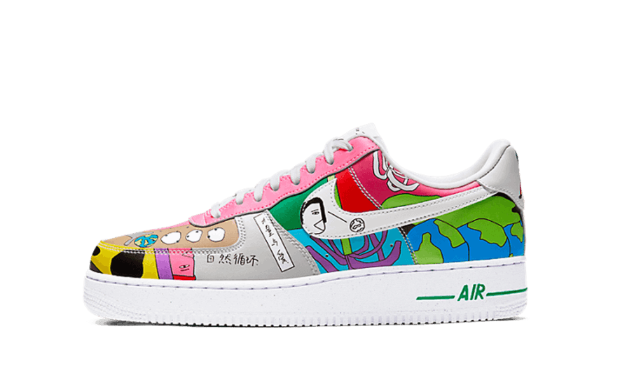 Genopfyld Nike Air Force 1 Lav Fluelæder Ruohan Wang