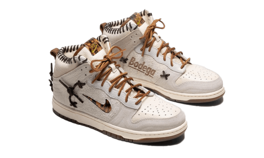 Nike Dunk High Bodega Sail Multi (venner Og Familie) Restock