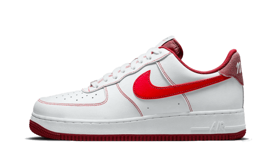 Restock Nike Air Force 1 Low 07 Første Brug Hvid Hold Rød