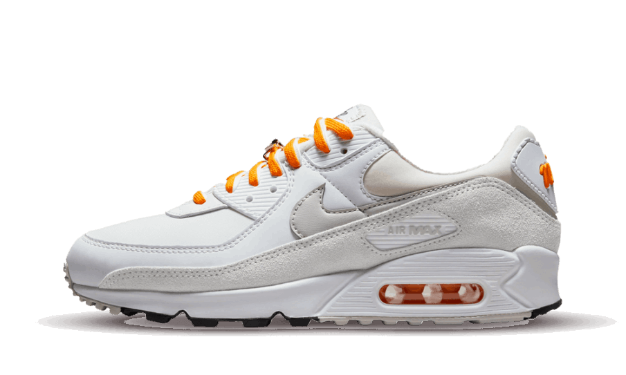 Nike Air Max 90 Light Bone University Guld (w) Genopbygning