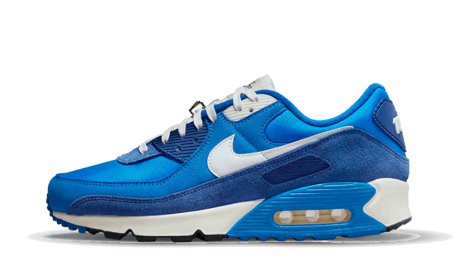 Genopfyld Nike Air Max 90 Se Første Gang Signal Blå