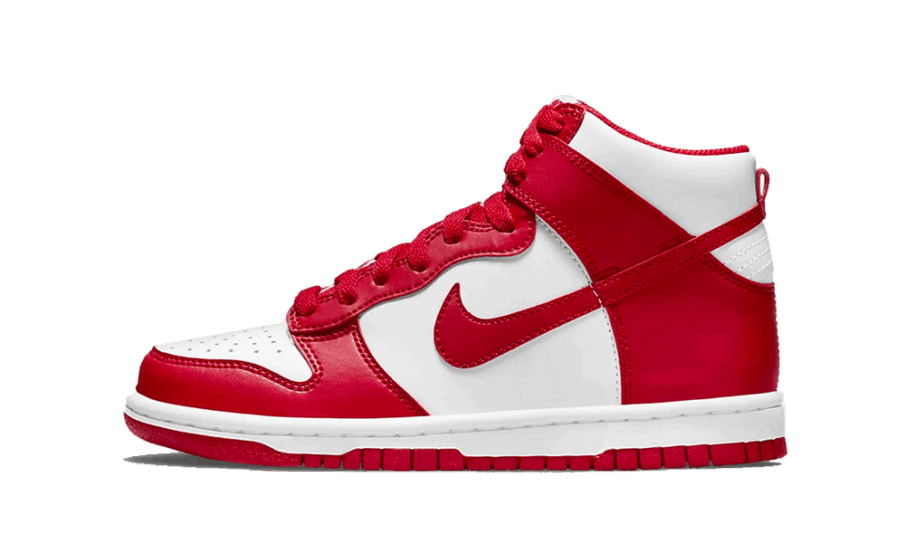 Genopfyld Nike Dunk High University Rød (gs)