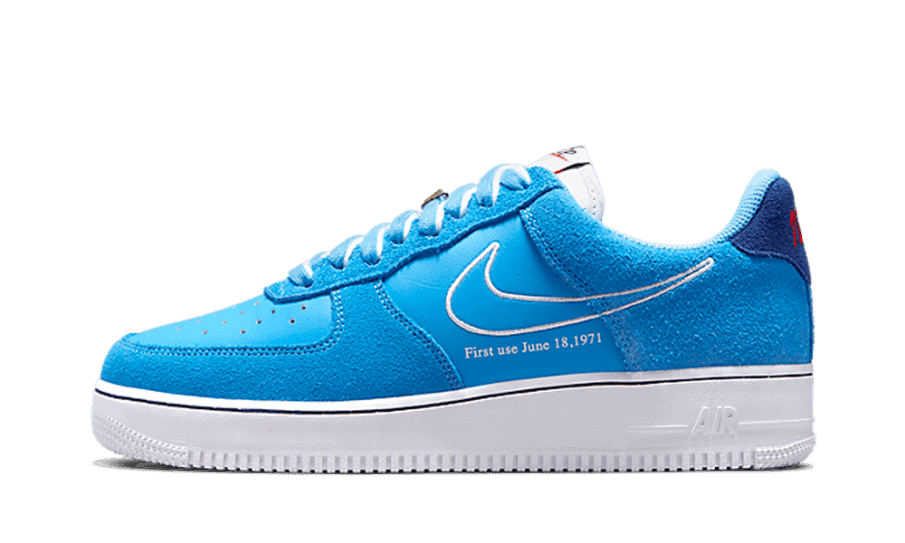 Genopfyld Nike Air Force 1 Lav Første Gang Universitet Blå