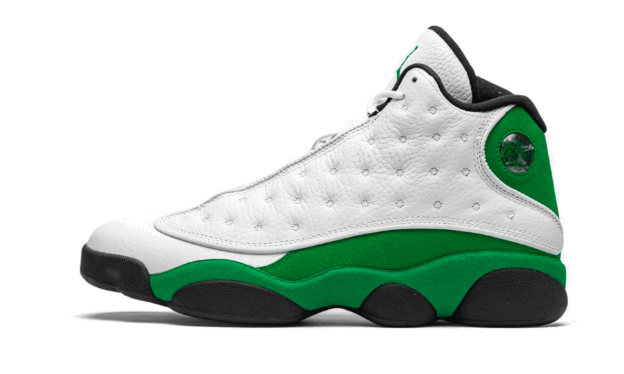 Air Jordan 13 Retro Hvid Lucky Green Restock