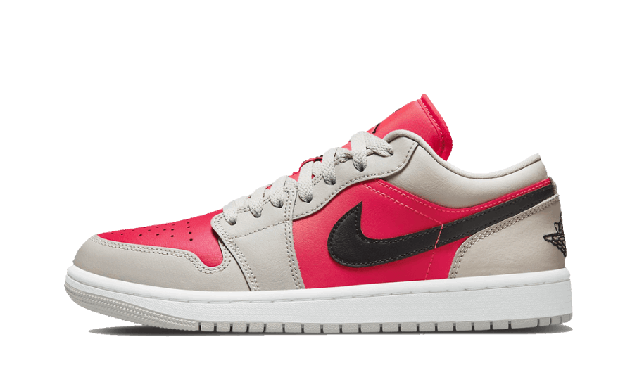Restock Air Jordan 1 Retro Lavt Lys Jernmalmsirene Rød (w)