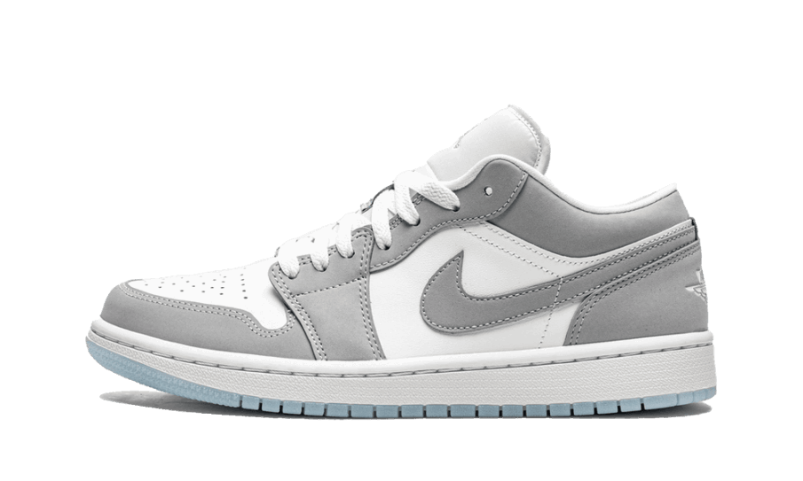 Air Jordan 1 Lav Aluminium Wolf Grey (w) Genopbygning