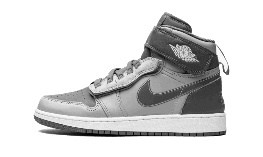 Restock Air Jordan 1 Retro High Flyease Lys Røg Grå (gs)