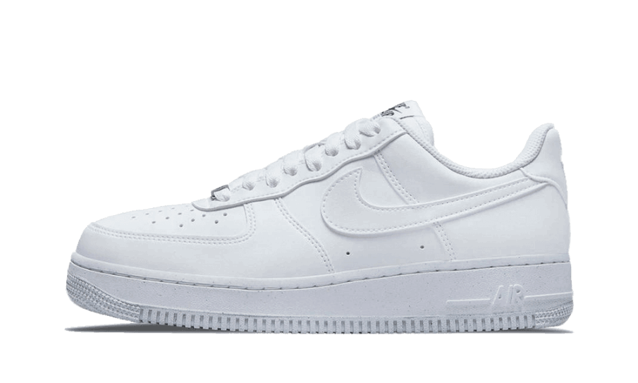 Genopfyld Nike Air Force 1 Lav Næste Natur Hvid Metallic Grå (w)