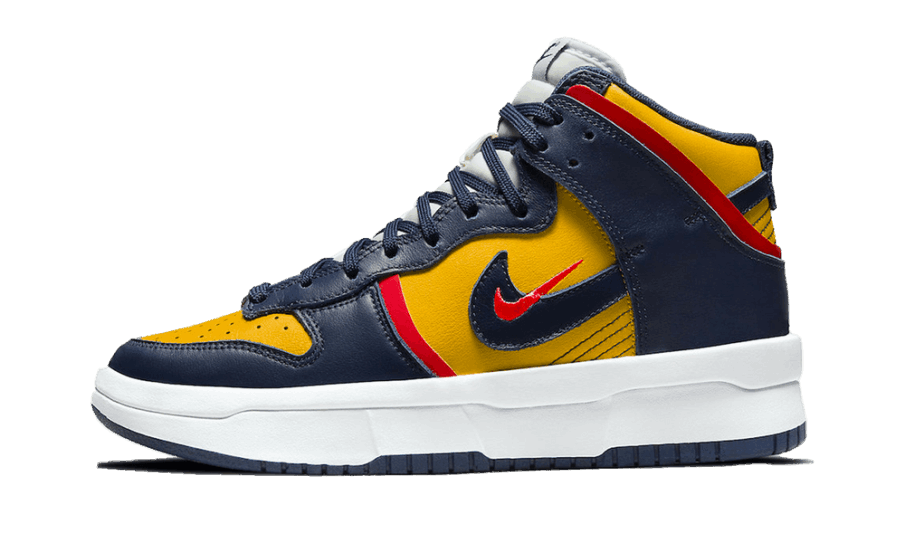 Genopfyld Nike Dunk High Rebel Michigan (w)
