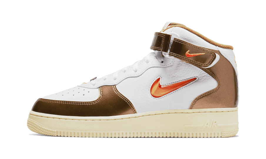 Genopfyld Nike Air Force 1 Mid Qs Jewel Ale Brown