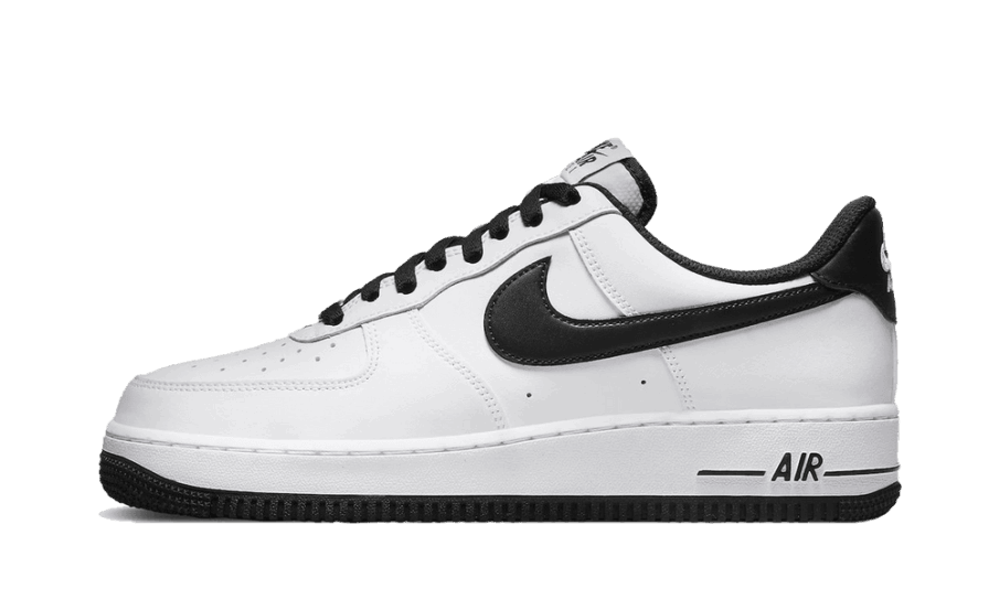 Nike Air Force 1 Lav Klassisk Hvid Sort Restock