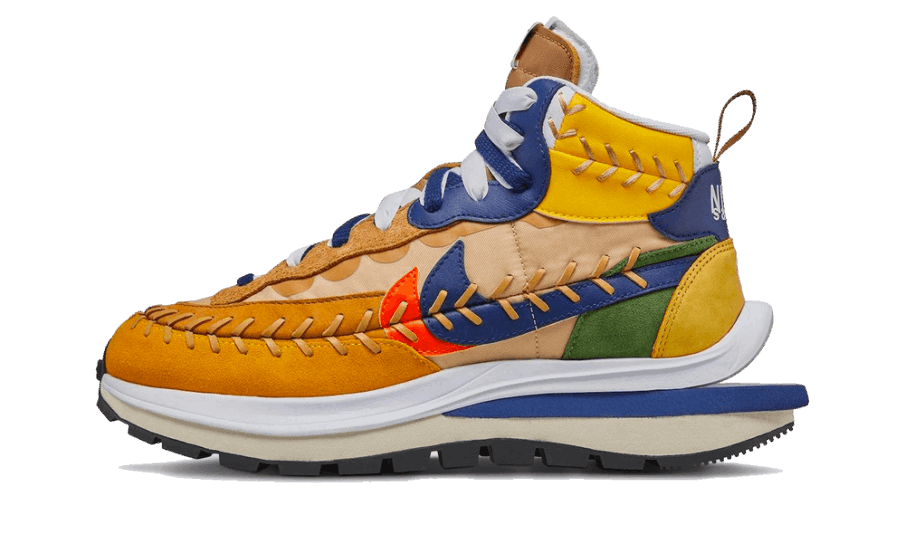 Nike Sacai Vaporwaffle Jean Paul Gaultier Sesamblå Restock