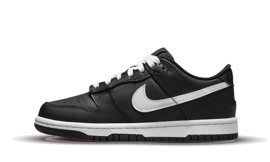 Genopfyld Nike Dunk Low Sort Hvid 2022 (gs)