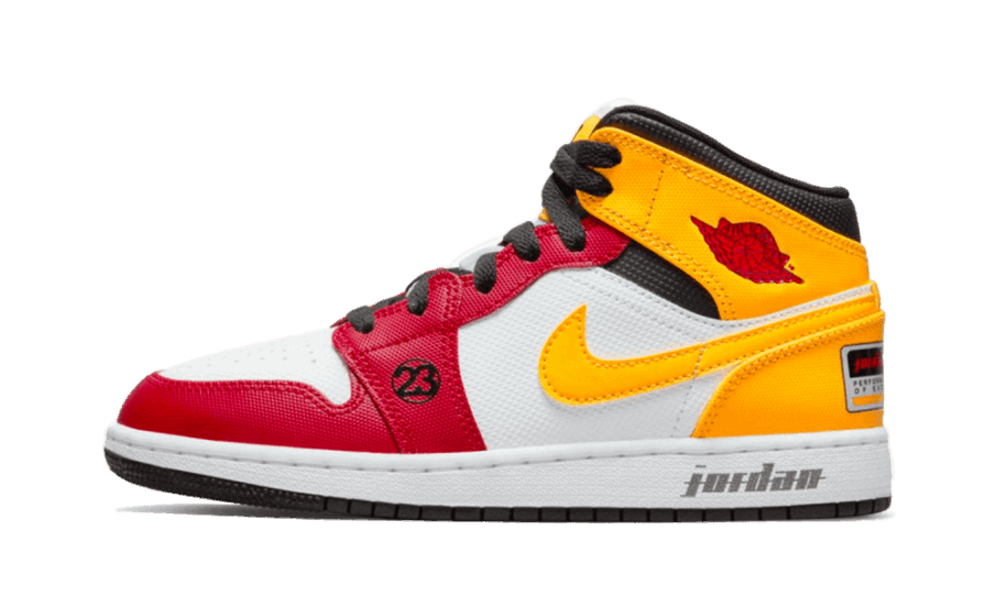 Genopfyld Air Jordan 1 Mid Se Motorsports (gs)