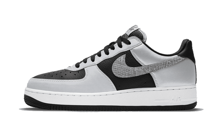 Nike Air Force 1 Lav Sølv Slange (2021) Genopbygge