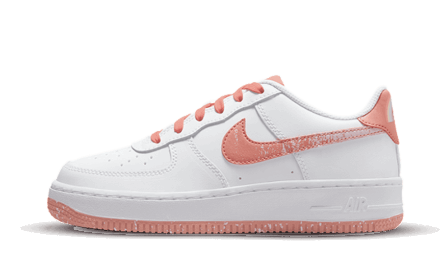 Genopfyld Nike Air Force 1 Lav Lv8 Hvid Lys Madder Root (gs)