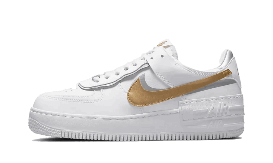 Genopfyld Nike Air Force 1 Lav Skygge Hvidguld (w)