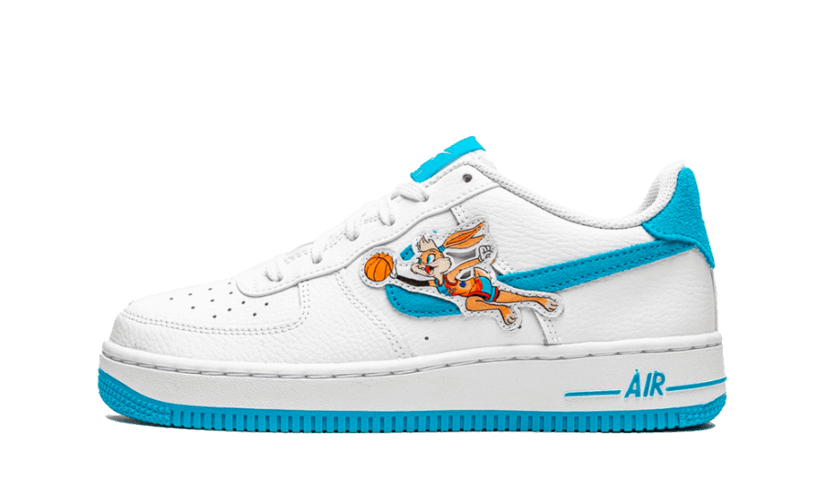 Genopfyld Nike Air Force 1 Low Hare Space Jam (gs)