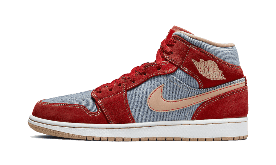 Air Jordan 1 Mid Denim Genopfyldning
