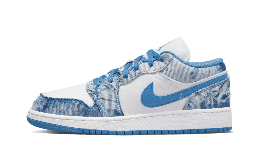 Air Jordan 1 Lavvasket Denim (gs) Genopfyldning