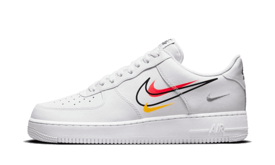 Genopfyld Nike Air Force 1 Lav Multi-swoosh Hvid