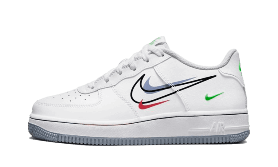 Nike Air Force 1 Lav Multi Swoosh (gs) Genopfyldning