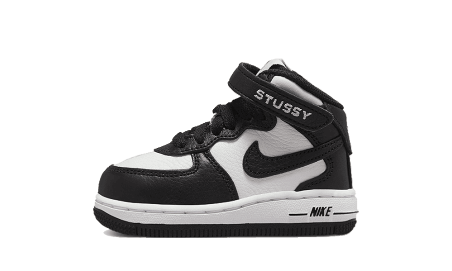 Nike Air Force 1 Mid Stussy Grå Sort (td) Restock