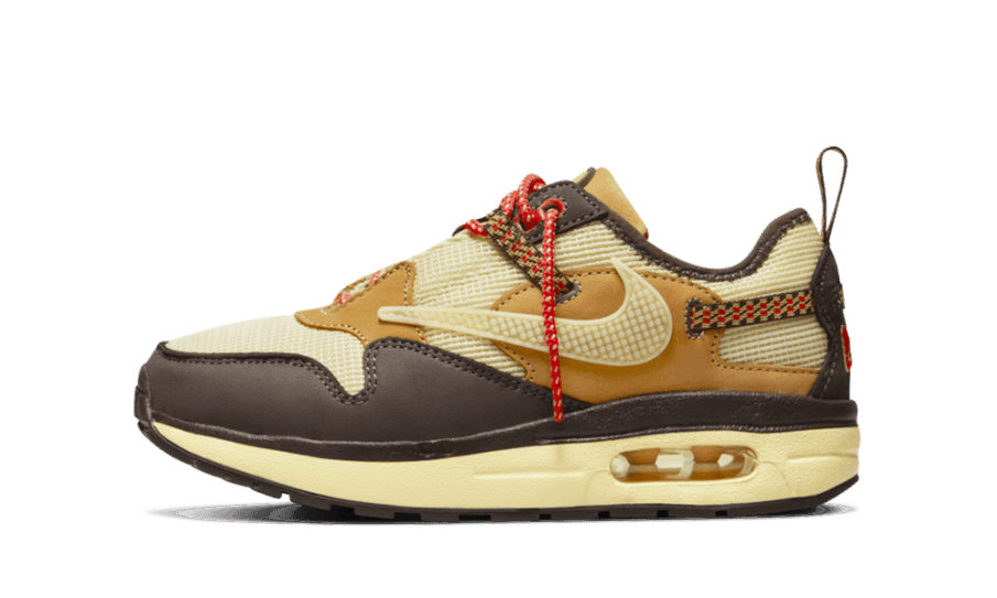 Genopfyld Nike Air Max 1 Travis Scott Cactus Jack Barok Brun (ps)