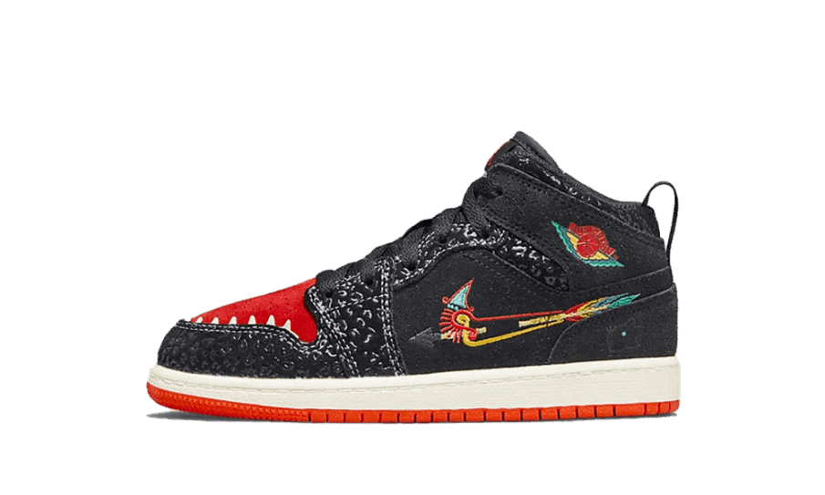 Air Jordan 1 Mid Forever Familie (ps) Genopbygning