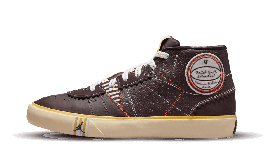 Restock Air Jordan Serie Mid Maison Chateau Rouge Brun