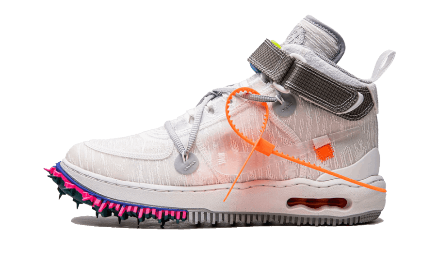 Genopfyld Nike Air Force 1 Mid Off-white Hvid