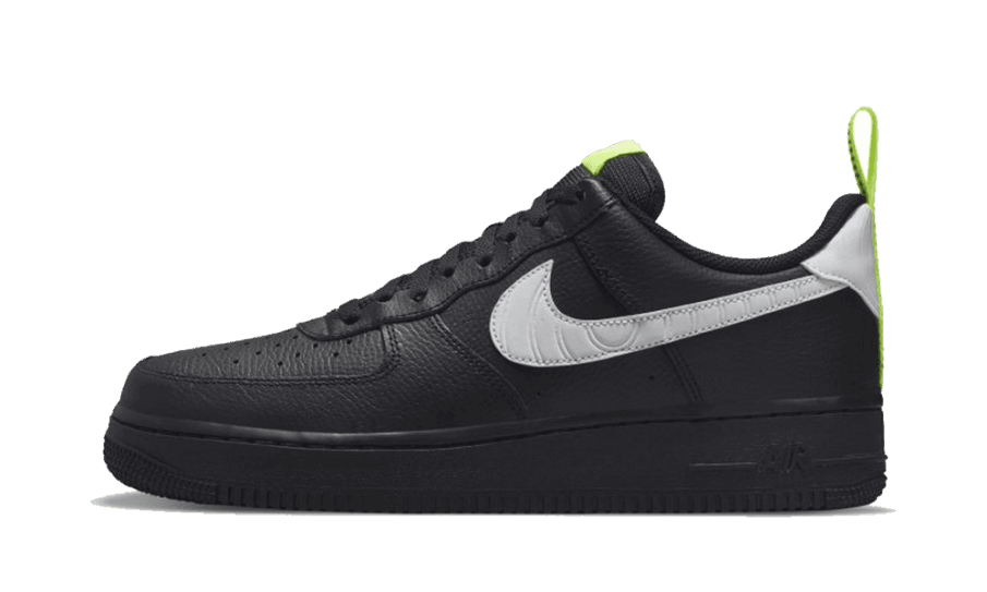 Genopfyld Nike Air Force 1 Lav Sort 3m