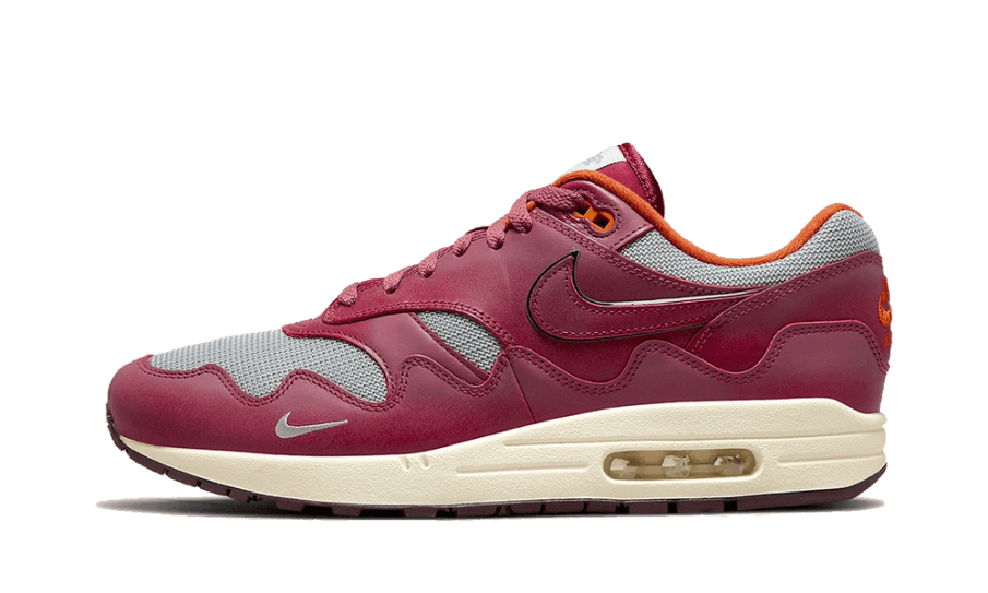 Genopfyld Nike Air Max 1 Patta Waves Rush Maroon (uden Armbånd)