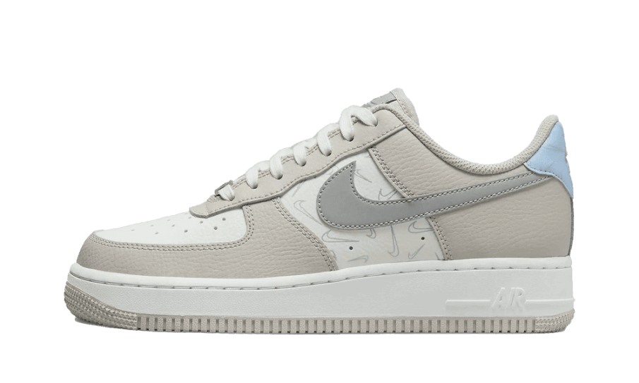 Nike Air Force 1 Lav Mini Swooshes Grå Restock