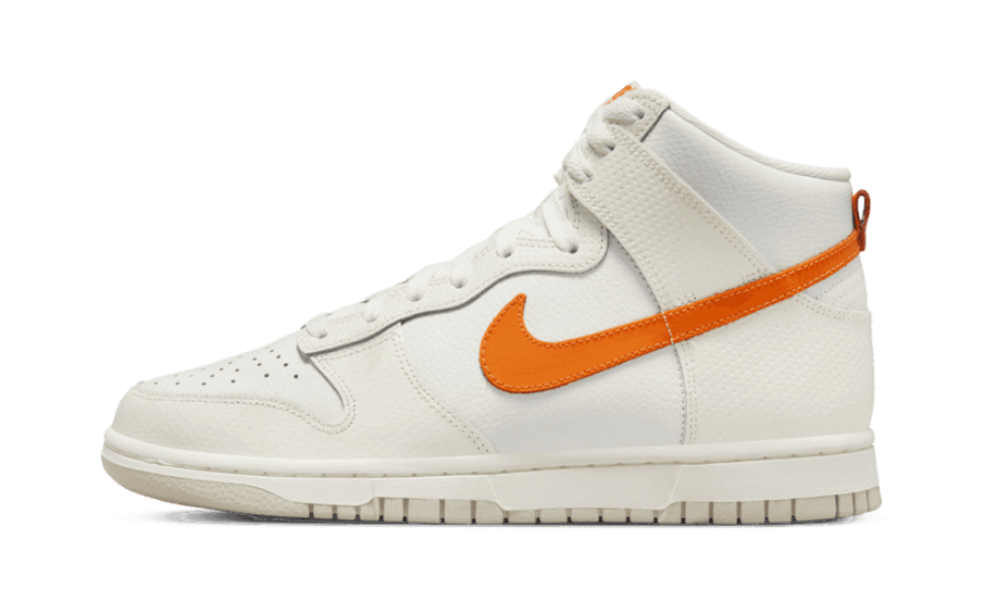 Genopfyld Nike Dunk High Hvid Orange (w)