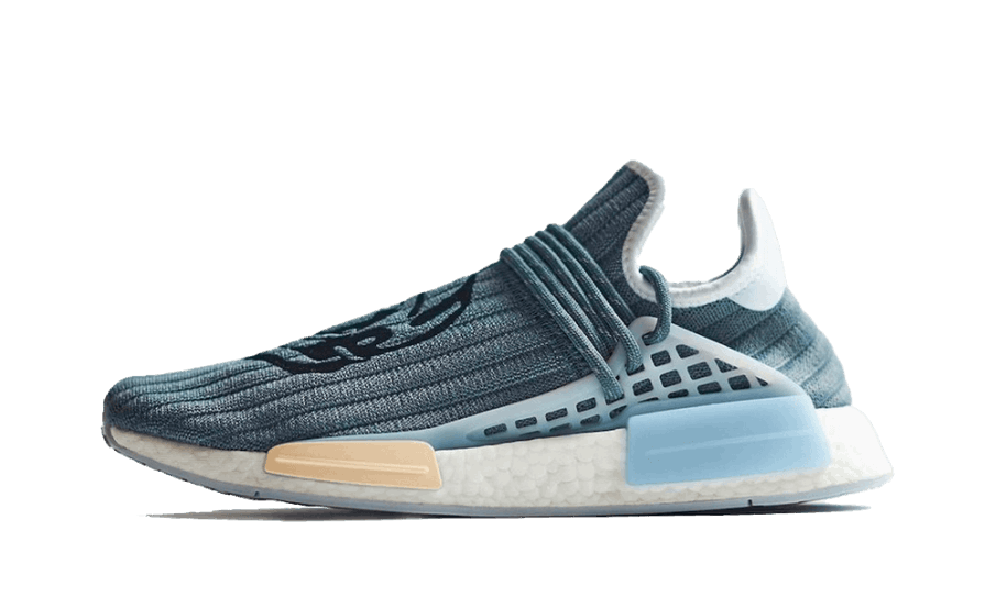 Adidas Nmd Hu Pharrell Milliardær Drengeklub Astronaut Blå Genopbygning