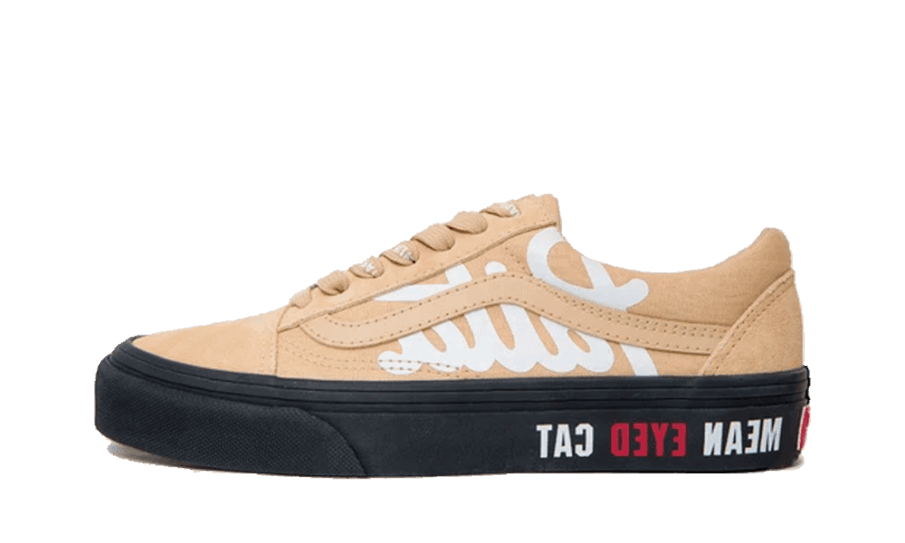 Vans Ua Old Skool Vlt Lx Patta Mean Eyed Cat Mandel Buff Restock